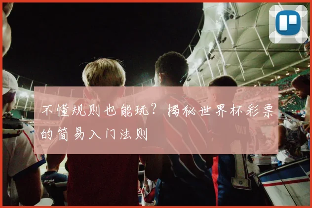 不懂规则也能玩？揭秘世界杯彩票的简易入门法则